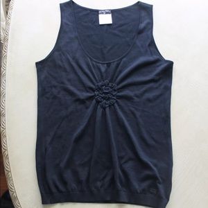Chanel Camellia Flower Tank Top